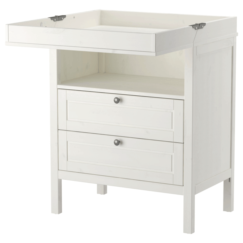 ikea changing dresser