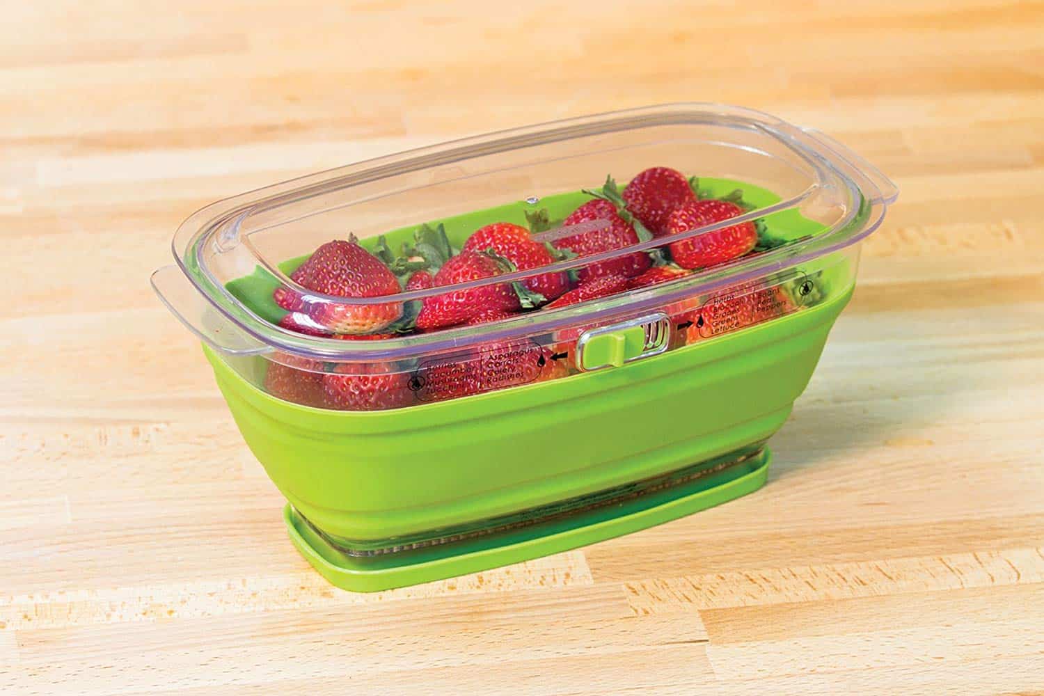 Prepworks By Progressive Fresh Fruit Vegetable Lettuce Compact Colander Keeper 