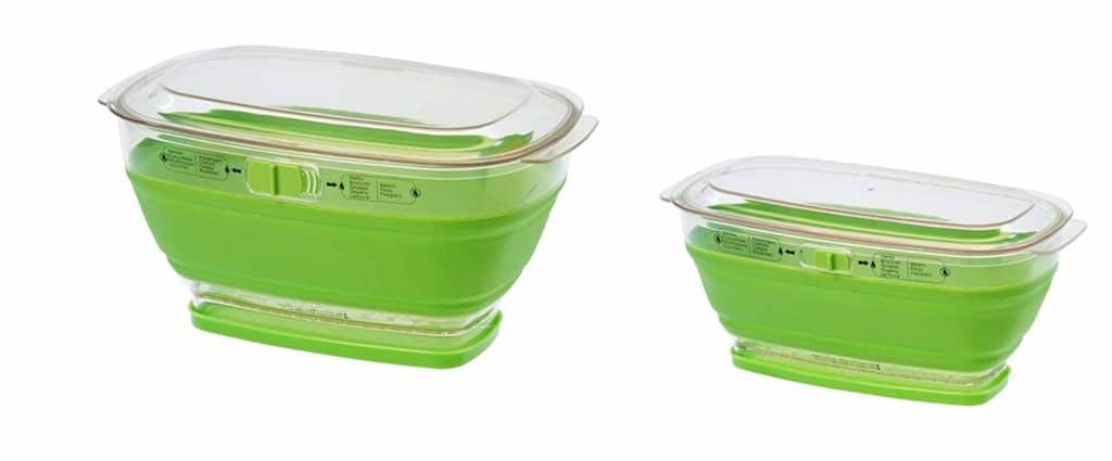 Prepworks both large four quart and small two quart containers