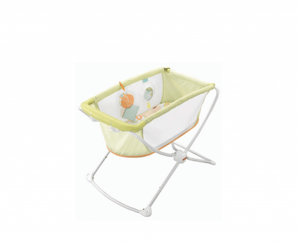 green bassinet