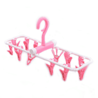 Inoutdoorkit Hanger Rack in pink, open