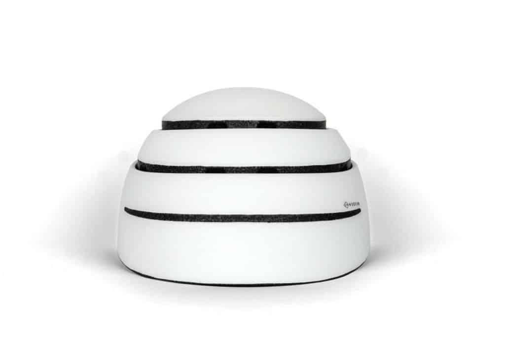 174Hudson-Stack foldable helmet open in white