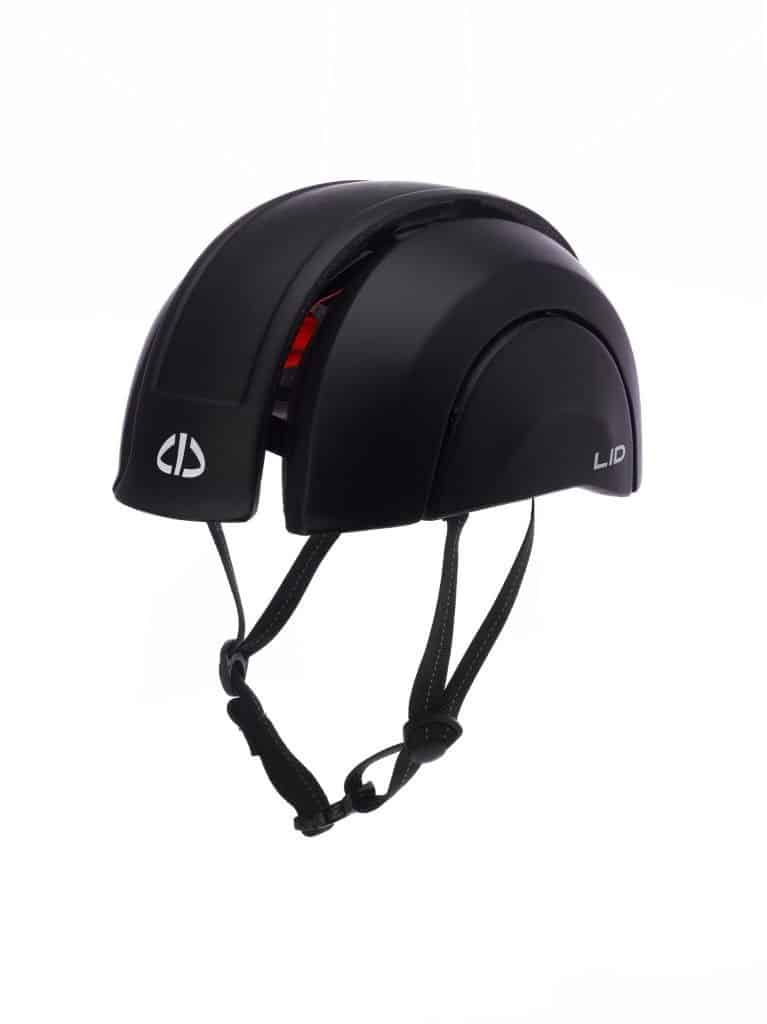 PLICO-Lid in black from front side view