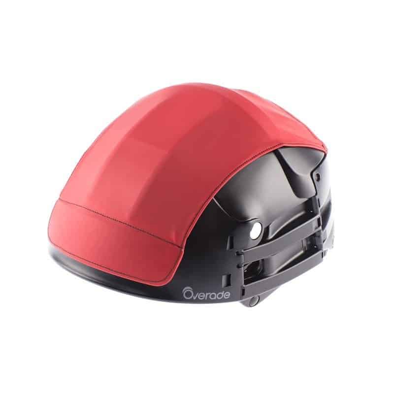 Overade Plixi in black with red helmet cover