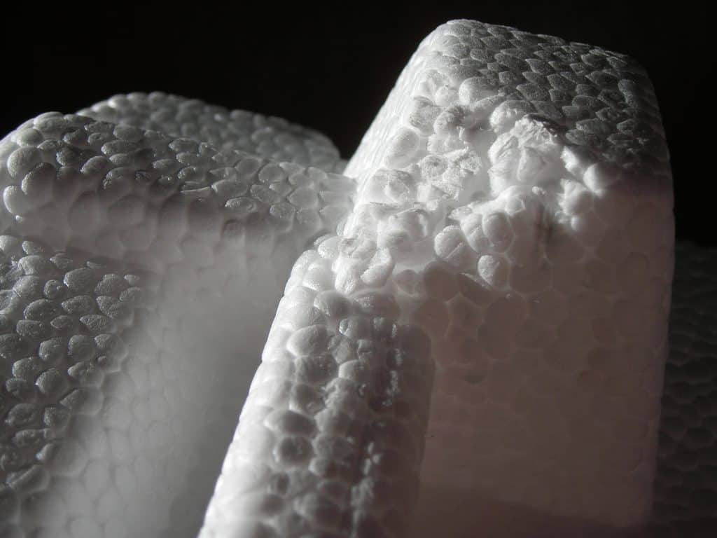 EPS foam white packaging material